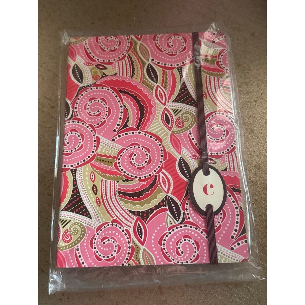 Michael's Pink Paisley Monogram Journal (Letter C) - NEW & Sealed